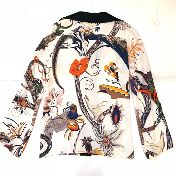 BALENCIAGA Silk Blouse Sz 38 - Picture 7 of 8